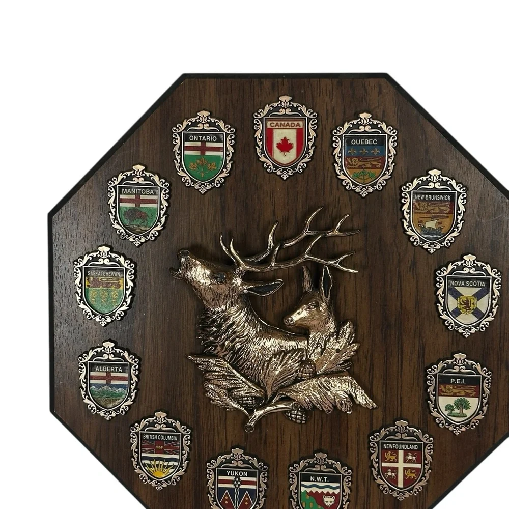 Canadá Wall Plaque, Provincial and Territorial Coats of arms Of Canada